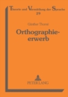 Image for Orthographieerwerb