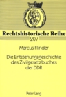 Image for Die Entstehungsgeschichte Des Zivilgesetzbuches Der Ddr