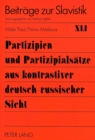 Image for Partizipien Und Partizipialsatze Aus Kontrastiver Deutsch-Russischer Sicht