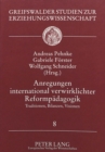 Image for Anregungen International Verwirklichter Reformpaedagogik : Traditionen, Bilanzen, Visionen