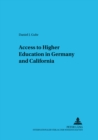 Image for Access to Higher Education in Germany and California