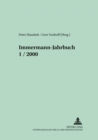 Image for Immermann-Jahrbuch 1/2000 : Beitraege Zur Literatur- Und Kulturgeschichte Zwischen 1815 Und 1840