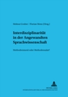 Image for Interdisziplinaritaet in Der Angewandten Sprachwissenschaft