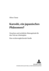 Image for Karoshi, Ein Japanisches Phaenomen?