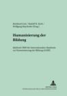 Image for Humanisierung der Bildung- Jahrbuch 2000