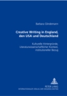 Image for Creative Writing in England, Den USA Und Deutschland