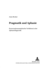 Image for Pragmatik Und Aphasie