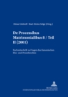 Image for de Processibus Matrimonialibus : Fachzeitschrift Zu Fragen Des Kanonischen Ehe- Und Prozessrechtes, Band 8 / Teil II (2001)