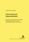 Image for Lebenswelt Und Unparteilichkeit