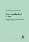 Image for Immermann-Jahrbuch 3/2002 : Beitraege Zur Literatur- Und Kulturgeschichte Zwischen 1815 Und 1840