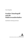Image for Goethes Naturbegriff Und Die «Wahlverwandtschaften»