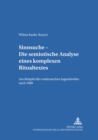 Image for Sinnsuche - Die Semiotische Analyse Eines Komplexen Ritualtextes