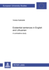 Image for Existential Sentences in English and Lithuanian : A Contrastive Study