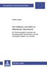Image for Hiv-Infektion Und AIDS Im Oeffentlichen Dienstrecht