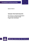 Image for Verbale Informationssuche