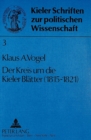 Image for Der Kreis um die Kieler Blaetter (1815 - 1821)