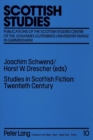 Image for Studies in Scottish Fiction