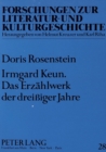 Image for Irmgard Keun. Das Erzaehlwerk der dreiiger Jahre