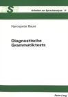 Image for Diagnostische Grammatiktests