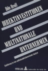 Image for Direktinvestitionen Und Multinationale Unternehmen