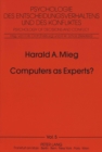 Image for Computers as Experts? : On the Nonexistence of Expert Systems : Introduction
