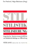 Image for Stil - Stilistik - Stilisierung