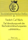 Image for Das Verordnungswerk des Reichsdemobilmachungsamtes