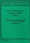 Image for Der Sachsenspiegel als Buch : Vortraege und Aufsaetze