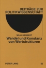 Image for Wandel und Konstanz von Wertstrukturen