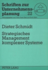 Image for Strategisches Management komplexer Systeme