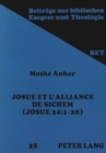 Image for Josue et l&#39;alliance de Sichem