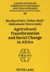 Image for Agricultural Transformation and Social Change in Africa