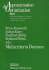 Image for Multicriteria Decision : Proceedings of the 14th Meeting of the German Working Group