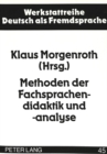 Image for Methoden Der Fachsprachendidaktik Und -Analyse