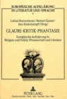 Image for Glaube, Kritik, Phantasie