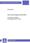 Image for Der Choral Gregors des Groen