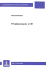 Image for Privatisierung der GTZ?