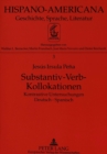 Image for Substantiv-Verb-Kollokationen : Kontrastive Untersuchungen Deutsch-Spanisch