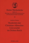 Image for Studenten der Christian-Albrechts-Universitaet im Dritten Reich