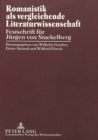 Image for Romanistik ALS Vergleichende Literaturwissenschaft