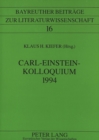 Image for Carl-Einstein-Kolloquium 1994