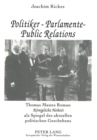 Image for Politiker - Parlamente - Public Relations