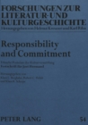 Image for Responsibility and Commitment : Ethische Postulate Der Kulturvermittlung- Festschrift Fuer Jost Hermand