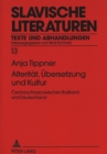 Image for Alteritaet, Uebersetzung und Kultur