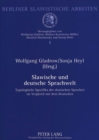 Image for Slawische und deutsche Sprachwelt