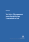 Image for Workflow-Management in Der Betrieblichen Personalwirtschaft