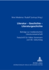 Image for Literatur - Geschichte - Literaturgeschichte