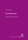 Image for Der Bindestrich : Vorschlag Zur Systematisierung