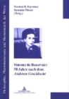 Image for Simone de Beauvoir: 50 Jahre Nach Dem «Anderen Geschlecht» : 2. Auflage