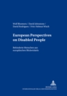 Image for European Perspectives on Disabled People Behinderte Menschen Aus Europaeischen Blickwinkeln